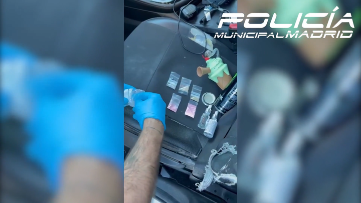 Detenido en Chamartín con hachís, tusi y MDMA ocultos en una lata de bebida energética