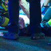 Dos atropellos graves en Madrid esta madrugada: un hombre en patinete y un joven de 25 años, hospitalizados