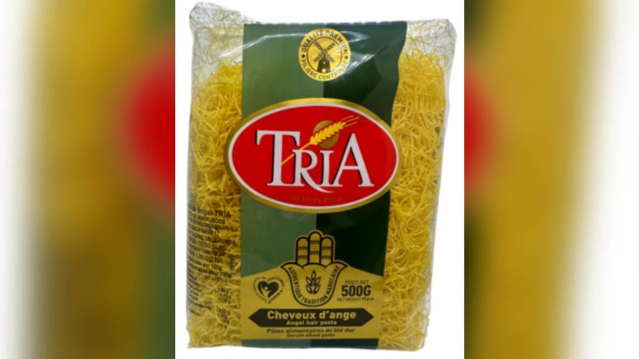 Pasta alimenticia 'cabello de ángel' de la marca Tria