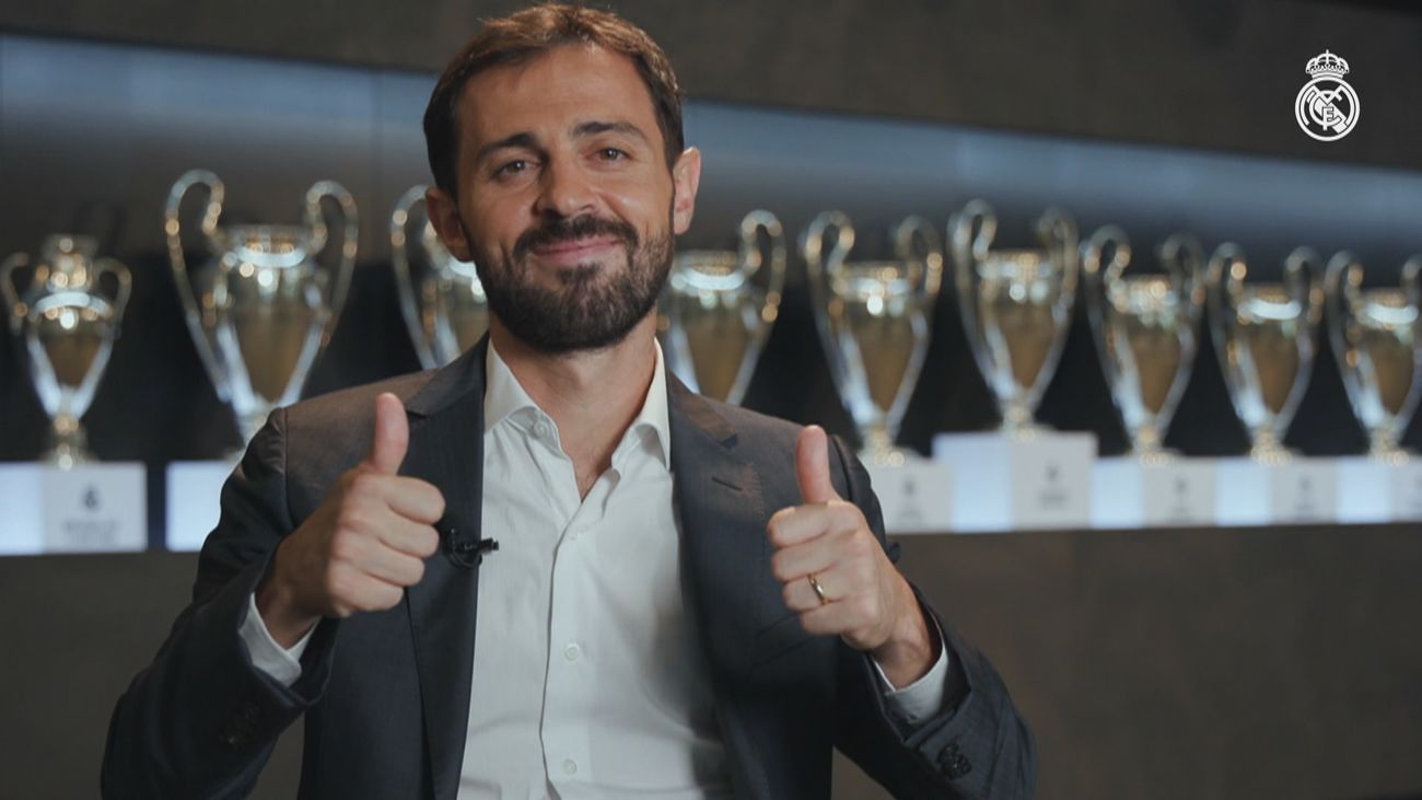 Bernardo Silva, presentado como jugador del Real Madrid