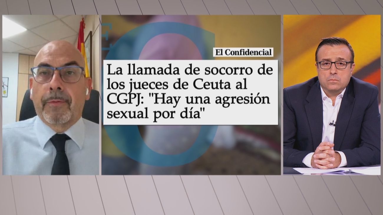 Fernando Portillo alerta de la presión sobre los juzgados de Ceuta: "Los servicios colapsan"