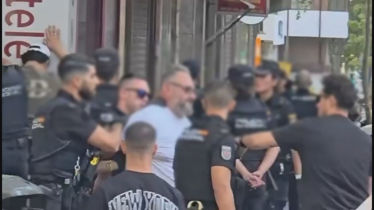 Dos detenidos tras un intento de robo con violencia en la calle Orense de Madrid
