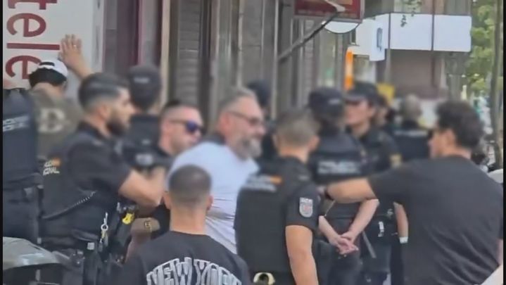 Cuatro detenidos tras un intento de robo con violencia en la calle Orense de Madrid