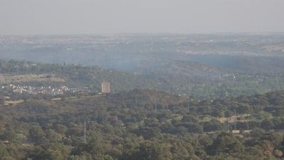 El incendio forestal en Aldea del Fresno está ya en fase de estabilización