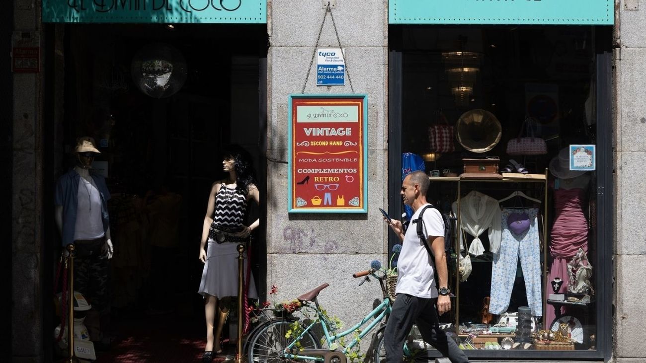 La ropa de segunda mano gana terreno entre los jóvenes