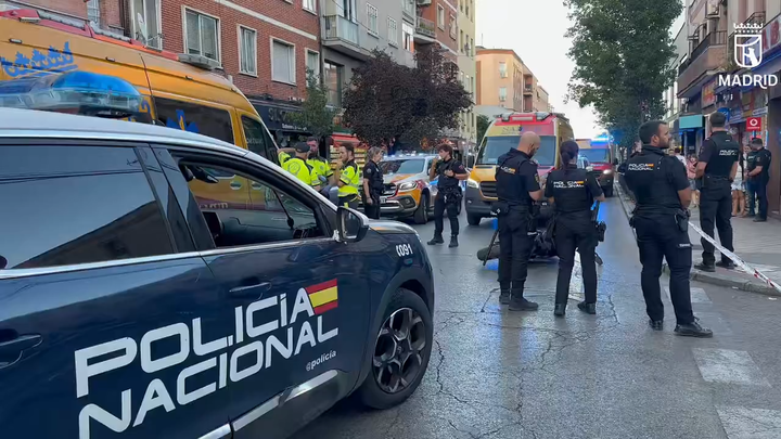 Atropello de una mujer de 64 años en Usera