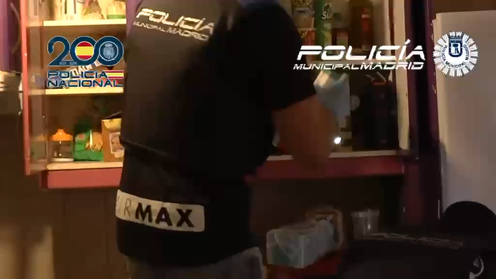 Policía Municipal desmantela 'narcopiso' en Puente de Vallecas