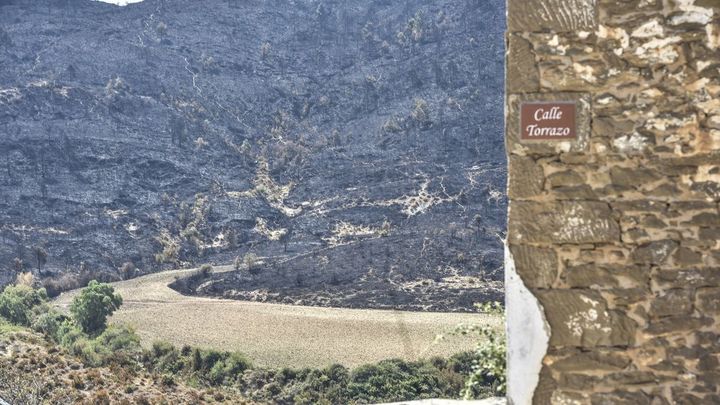 Controlado el incendio de Riglos, tras quemar en 13 días 14.500 hectáreas