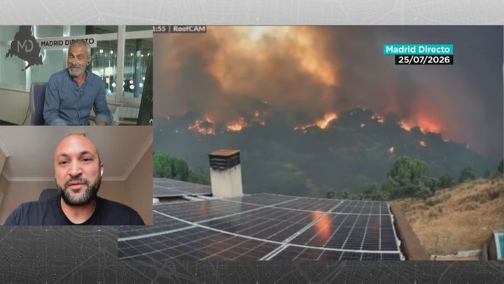 De ver las llamas desde Canarias a volver a casa: el "milagro" de José María en Navas del Rey