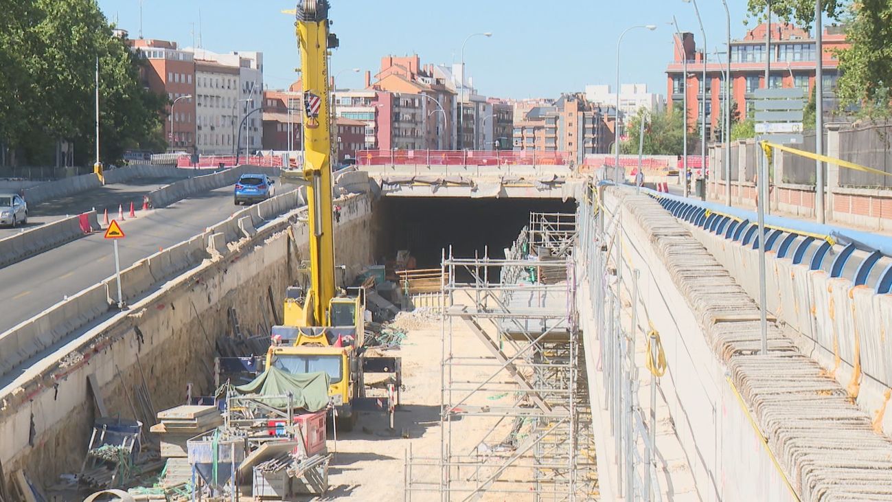Madrid reabre este lunes el túnel de la M-30 desde la avenida Portugal con la A-5