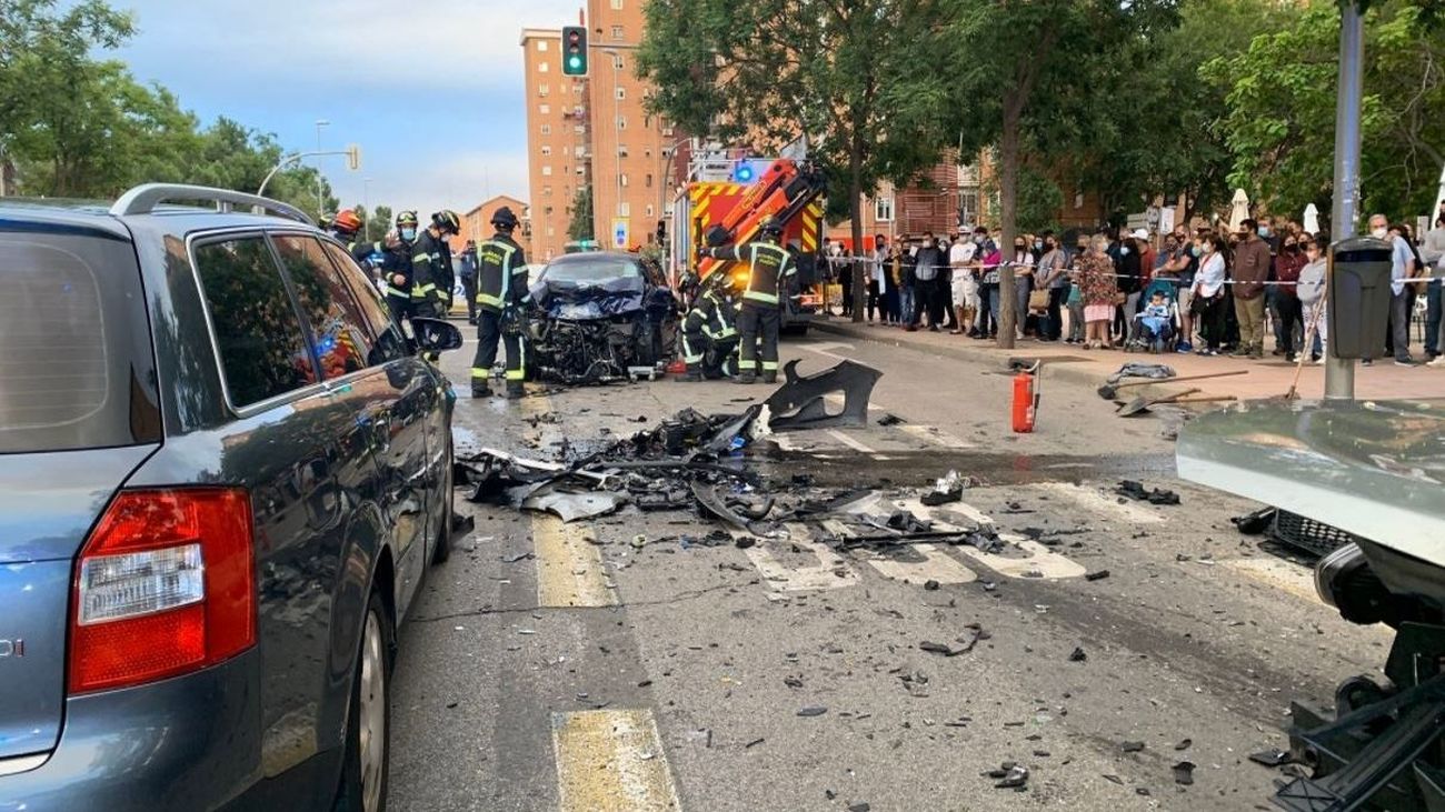 Carabanchel y Vallecas, los distritos con más accidentes de tráfico en Madrid