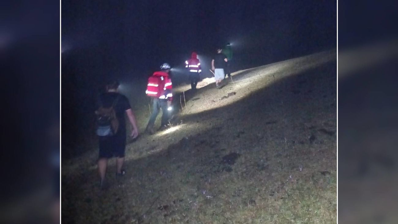 Rescate de un padre y un hijo en un paraje de Camaleño (Cantabria)