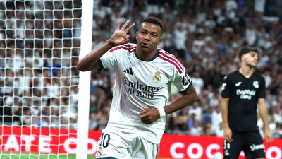 4-1. Festival de Mbappé en el regreso de Mourinho al Bernabéu