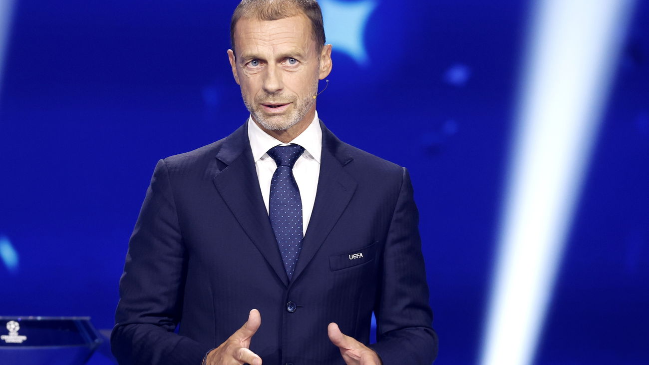 El presidente de la UEFA, Alexander Ceferin