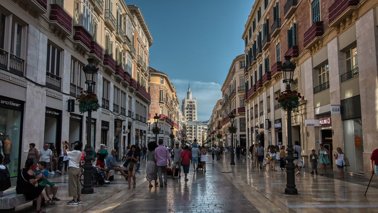 Calle Larios en Málaga