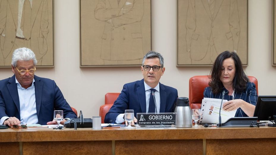 Bolaños pide desde el Congreso "tranquilidad" y "confianza" en el Estado en la crisis de Ceuta