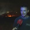 Susto entre los vecinos de Fuencarral- El Pardo tras un incendio de pastos cerca de las viviendas