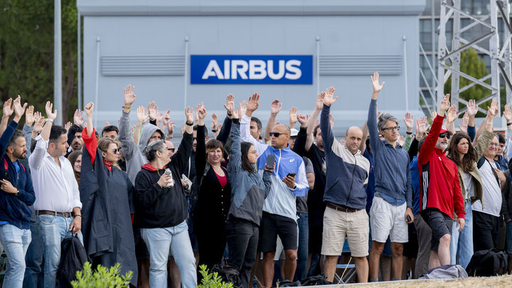 Huelga de airbus