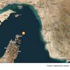 Estrecho de Ormuz desde satélite