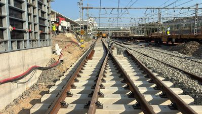 Atocha Cercanías termina la fase de obras que más afecta al tráfico y encara la recta final de su transformación