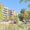 Así es la nueva zona ajardinada que estrena Arganzuela: 3.400 metros cuadrados junto a Madrid Río