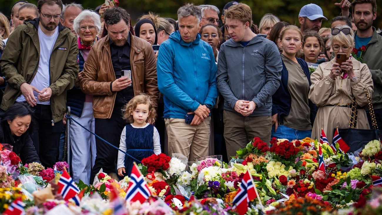 Luto en Noruega por la muerte del rey Harald V