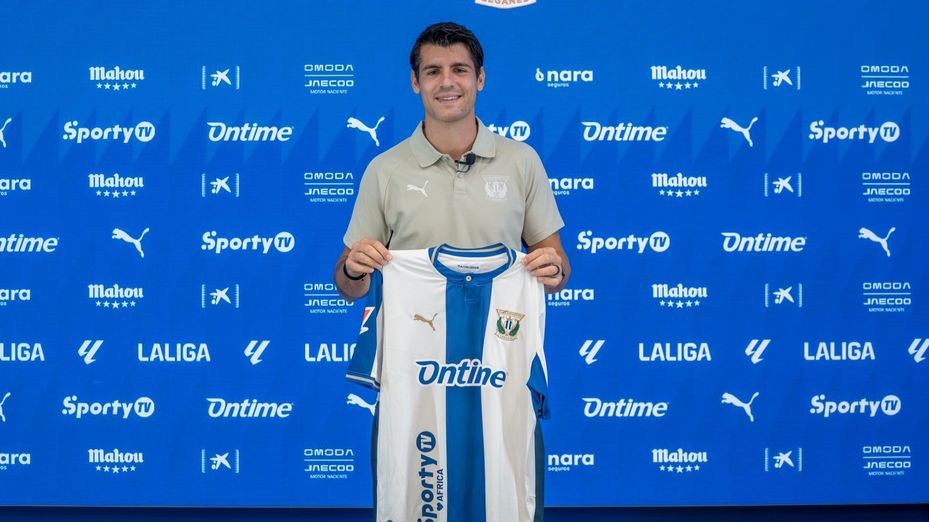 ¡Bombazo! Morata, nuevo jugador del Leganés