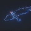 Espectáculos de drones, la alternativa a la pirotecnia en los municipios afectados por los incendios