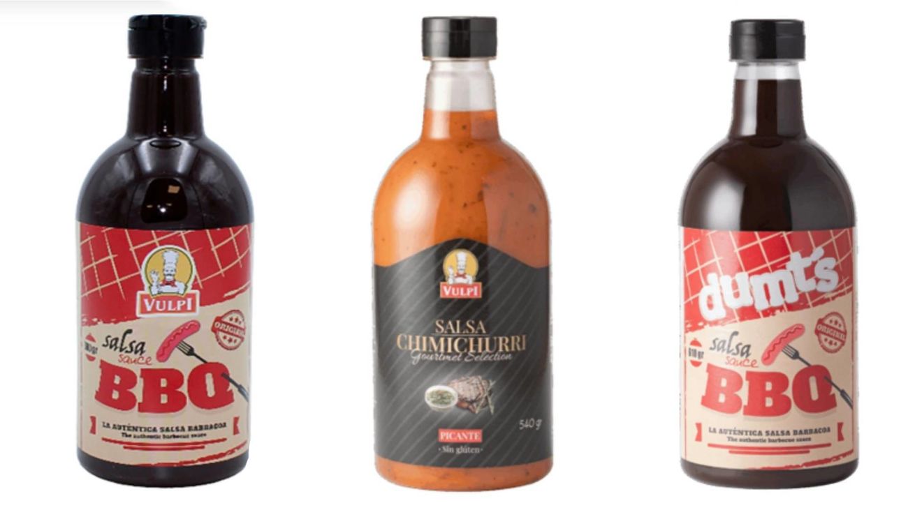 Alerta alimentaria por varias salsas con gluten no declarado