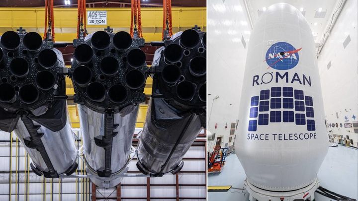 Despega Roman, el nuevo telescopio de la NASA que tiene un campo de visión 100 veces mayor que Hubble
