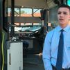 Rubén, 23 años y conductor de la EMT: "Quería seguir los pasos de mi padre y mi hermano"