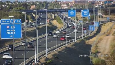 Dificultades en los accesos a Madrid en el tercer día de retorno en el que se prevén 1,2 millones de desplazamientos