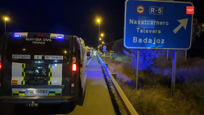 Muere atropellado un hombre de mediana edad cuando caminaba por la M-506 en Fuenlabrada