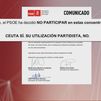 El PSOE pide por carta a sus cargos públicos que no acudan a las manifestaciones en apoyo a Ceuta
