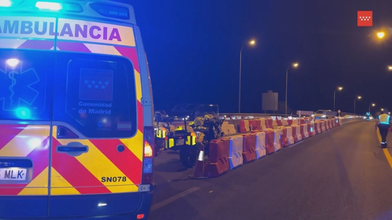 Muere un motorista tras sufrir un accidente en Leganés