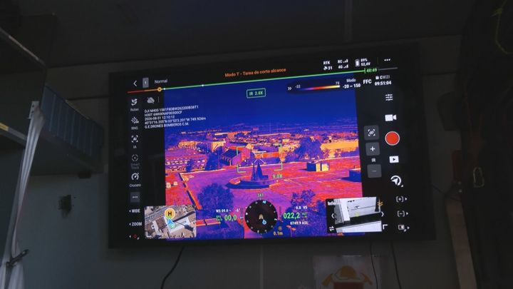 Drones contra incendios: la tecnología que ayuda a los bomberos a localizar focos y personas