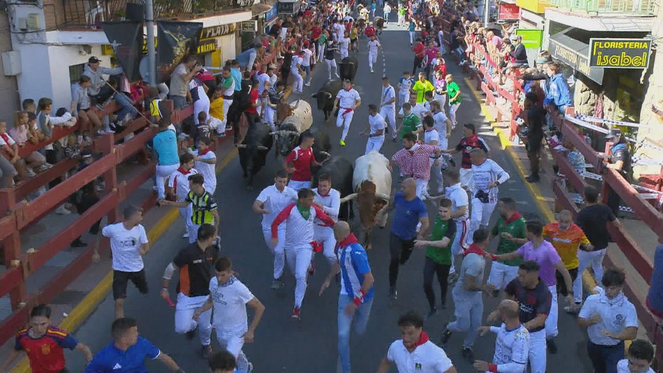 El último encierro de San Sebastián de los Reyes, con 1.600 corredores, deja 6 heridos