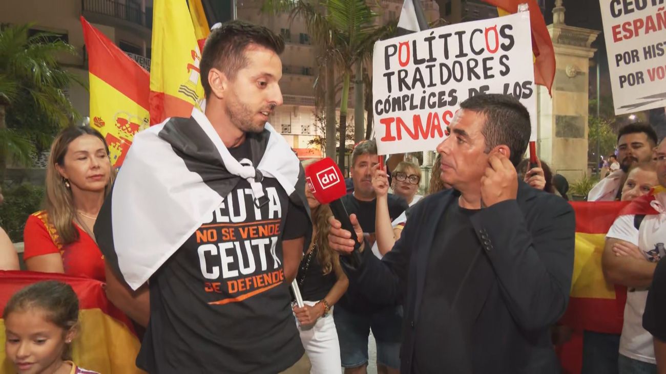 Jaime Díaz, bombero de Ceuta: "Esto ha sido una invasión clara"