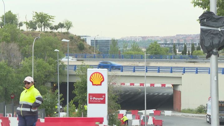 Cortes de tráfico por el circuito Madring / TELEMADRID