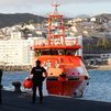 Varios migrantes son rescatados y trasladados por Salvamento Marítimo al puerto de Arguineguín