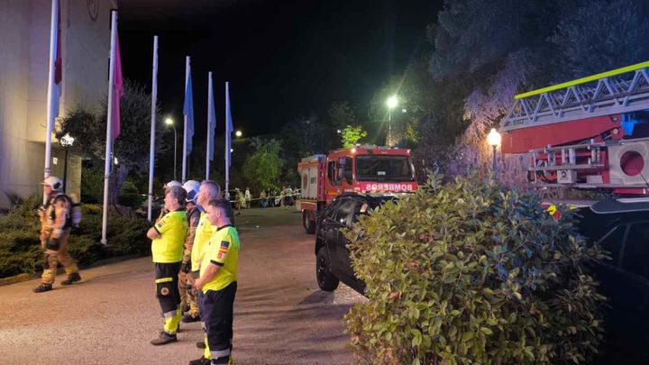 Desalojan a 600 personas de forma preventiva tras registrarse un incendio en un hotel de Toledo