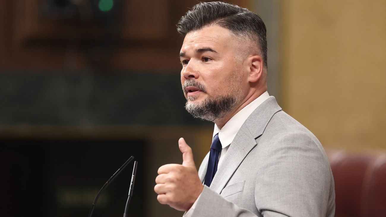 Rufián carga contra Sánchez al que acusa de entregar a Marruecos su "credibilidad" y su "dignidad"