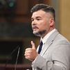 Rufián carga contra Sánchez al que acusa de entregar a Marruecos su "credibilidad" y su "dignidad"