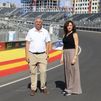 Ayuso visita Madring, que ultima su puesta a punto para el regreso de la Fórmula 1 a Madrid