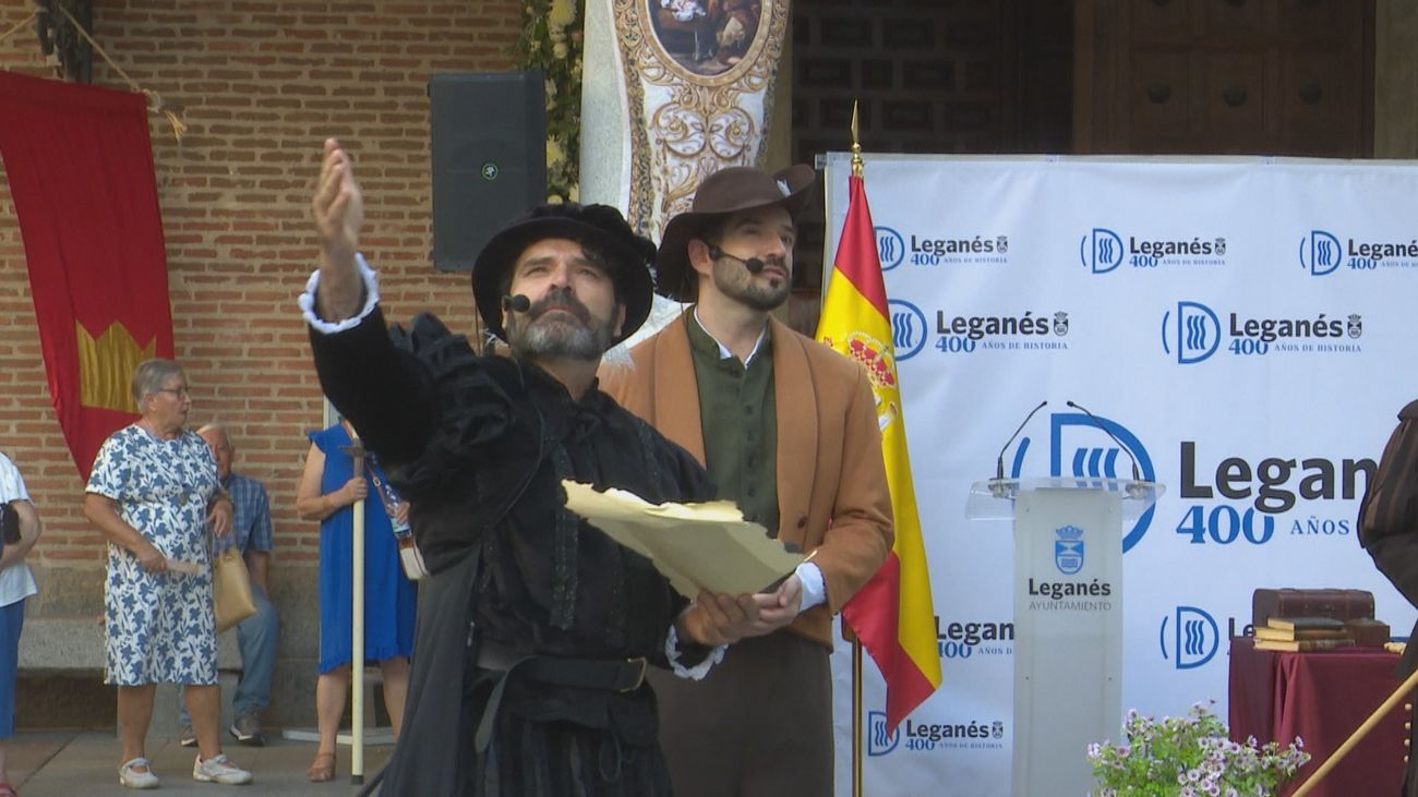Leganés viaja en el tiempo para celebrar sus 400 años de historia