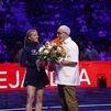 Alejandra Salazar, la reina del pádel, recibe un emotivo homenaje en su adiós a Madrid