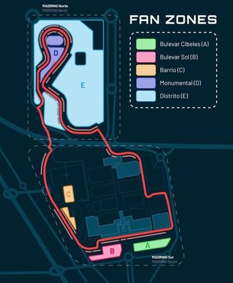 Fan zones / MADRING