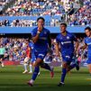 1-1. El Getafe frena al Celta en el Coliseum a pesar de jugar con uno menos