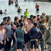 Inmigrantes llegan a las costas de Ceuta