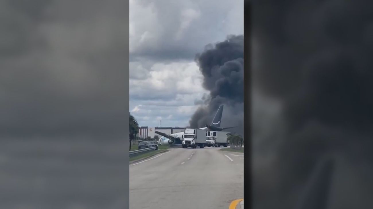 Al menos cinco muertos tras estrellarse un avión de Amazon cerca del aeropuerto de Miami